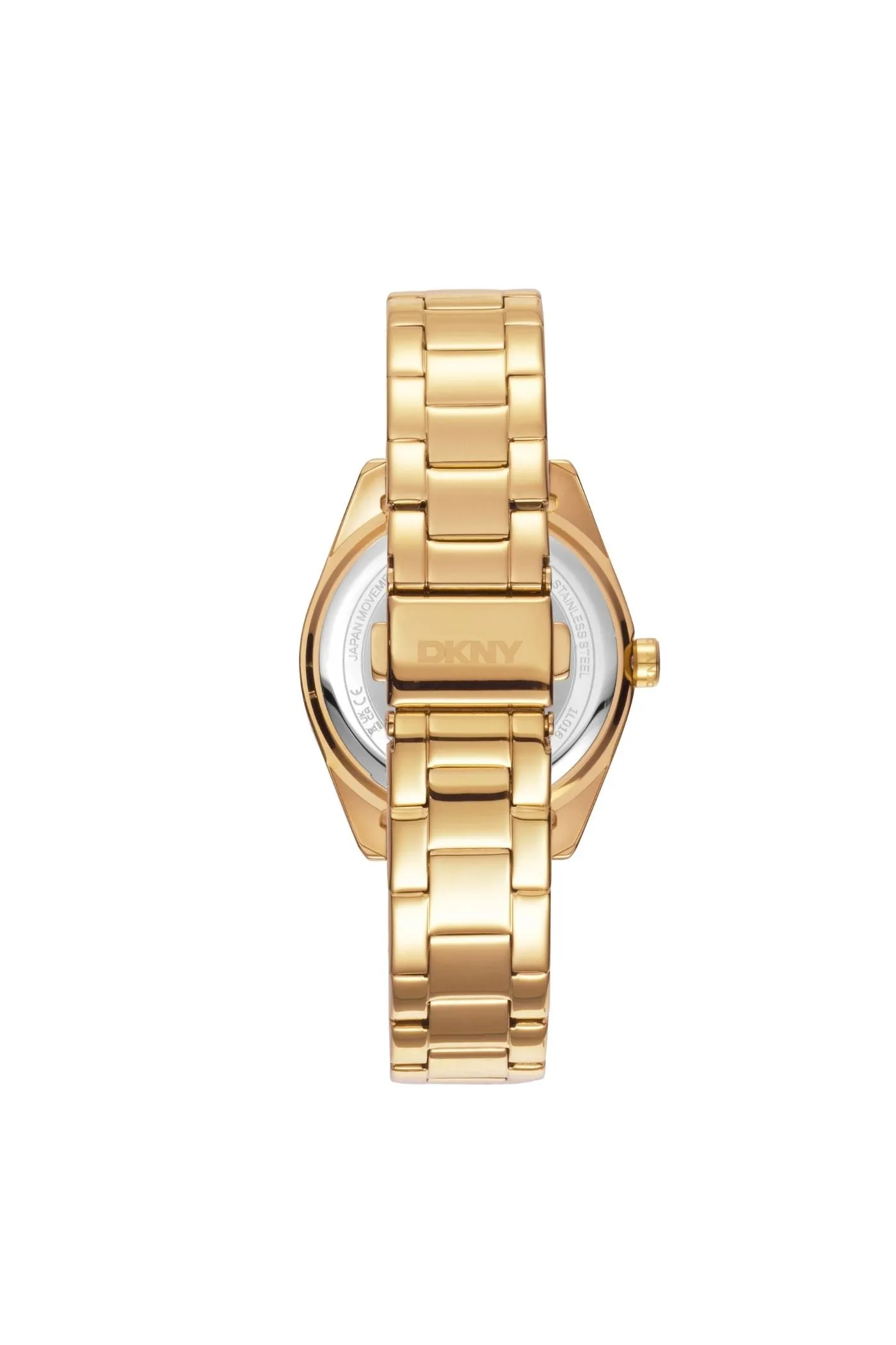Logo Gold Case & Silver White Dial With Gold Bracelet - Gold sold by Edgars product image thumbnail 2