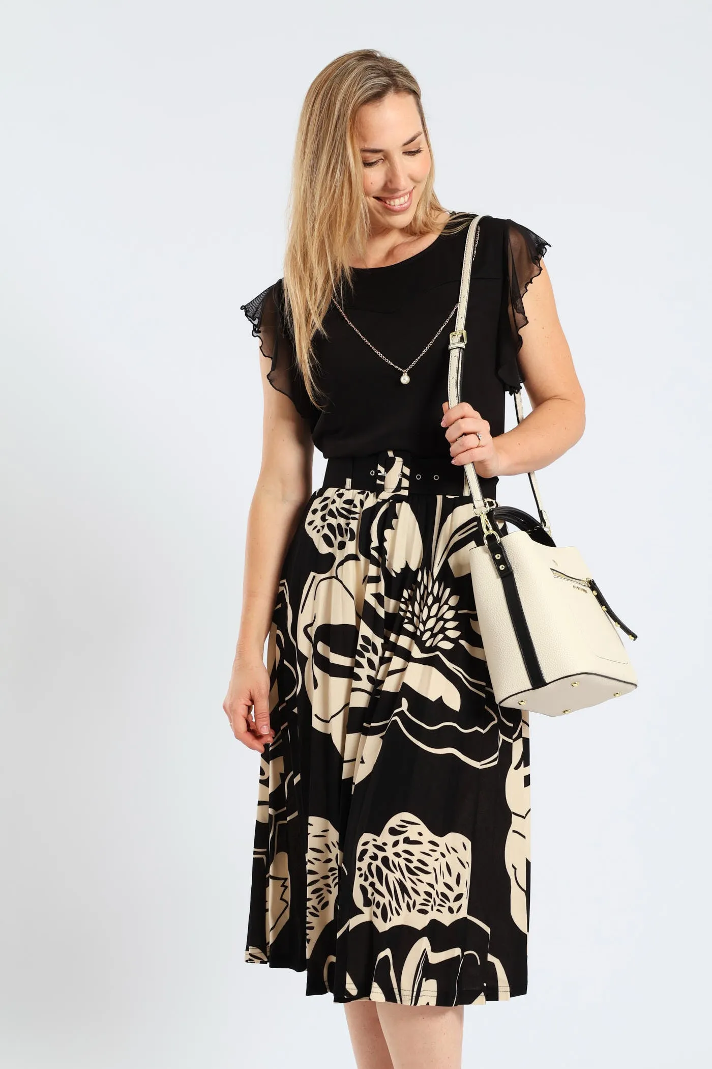 Elexi-Zip Front Bag - Cream sold by Edgars product image thumbnail 2