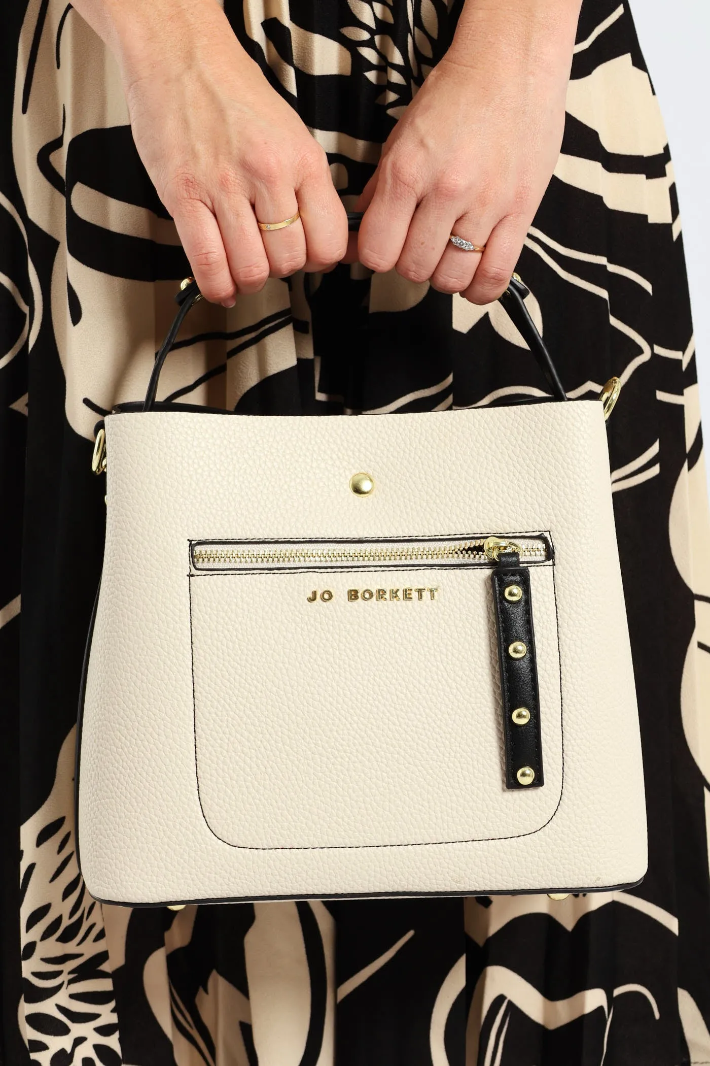 Elexi-Zip Front Bag - Cream sold by Edgars product image thumbnail 3