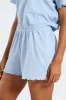 Waffle Knit Short - Blue sold by Edgars