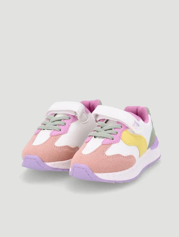 Pre-Girls Multi Retro Sneaker sold by Edgars