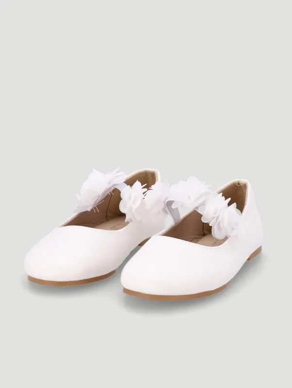 Pre-Girls Flower Pump sold by Edgars