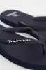 Logo Bloom Open Toe Flip Flop - Navy sold by Edgars
