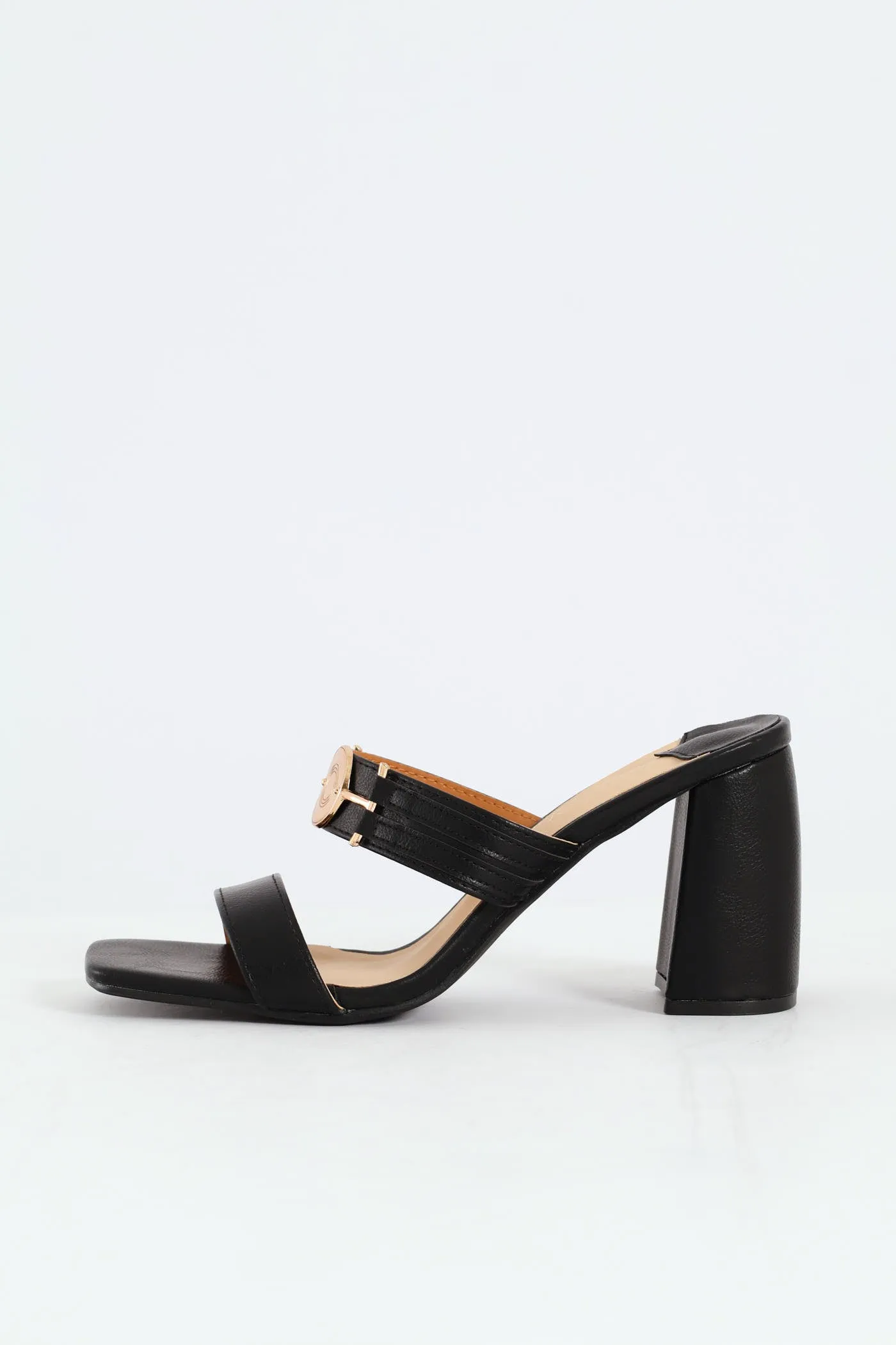 Seona 2 Block Mule Heel - Black sold by Edgars product image thumbnail 3