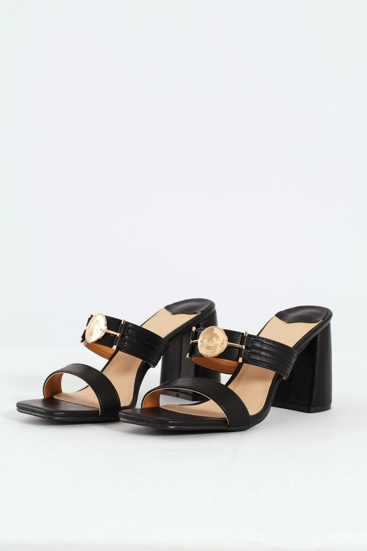 Seona 2 Block Mule Heel - Black sold by Edgars product image thumbnail 4