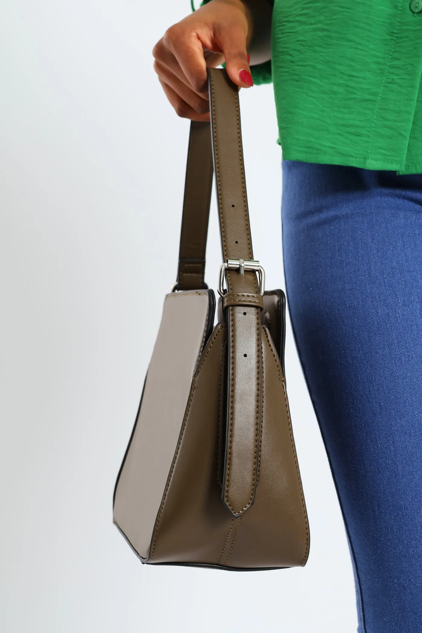 Magnetic Closure Shoulder Bag - Fatigue sold by Edgars product image thumbnail 3