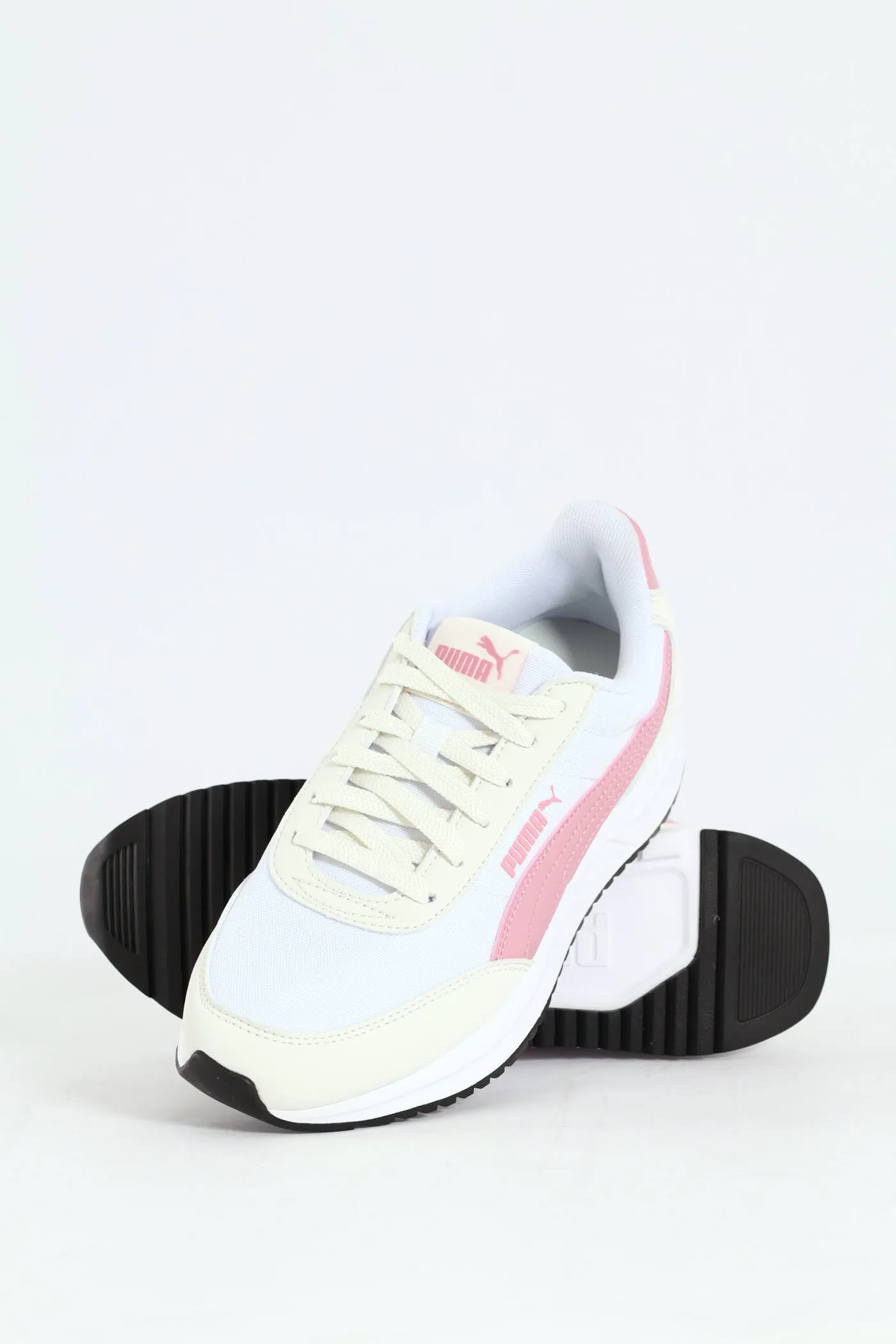 R78 Lightwind Sneaker - White/Pink sold by Edgars
