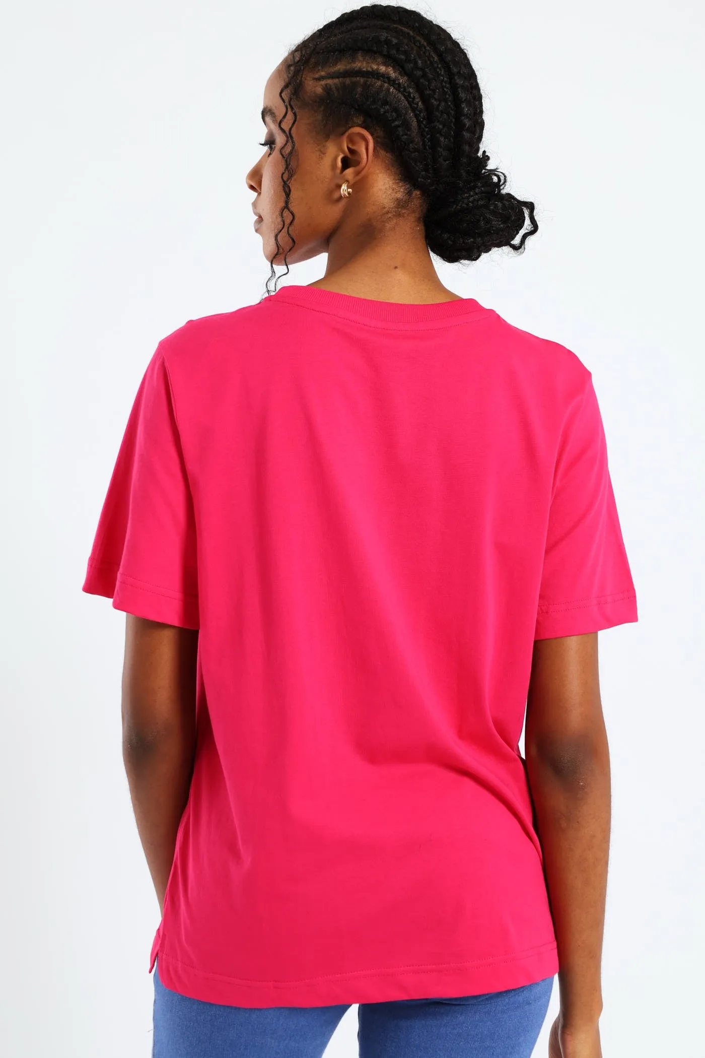 Cotton Boxy Tee - Magenta sold by Edgars product image thumbnail 3