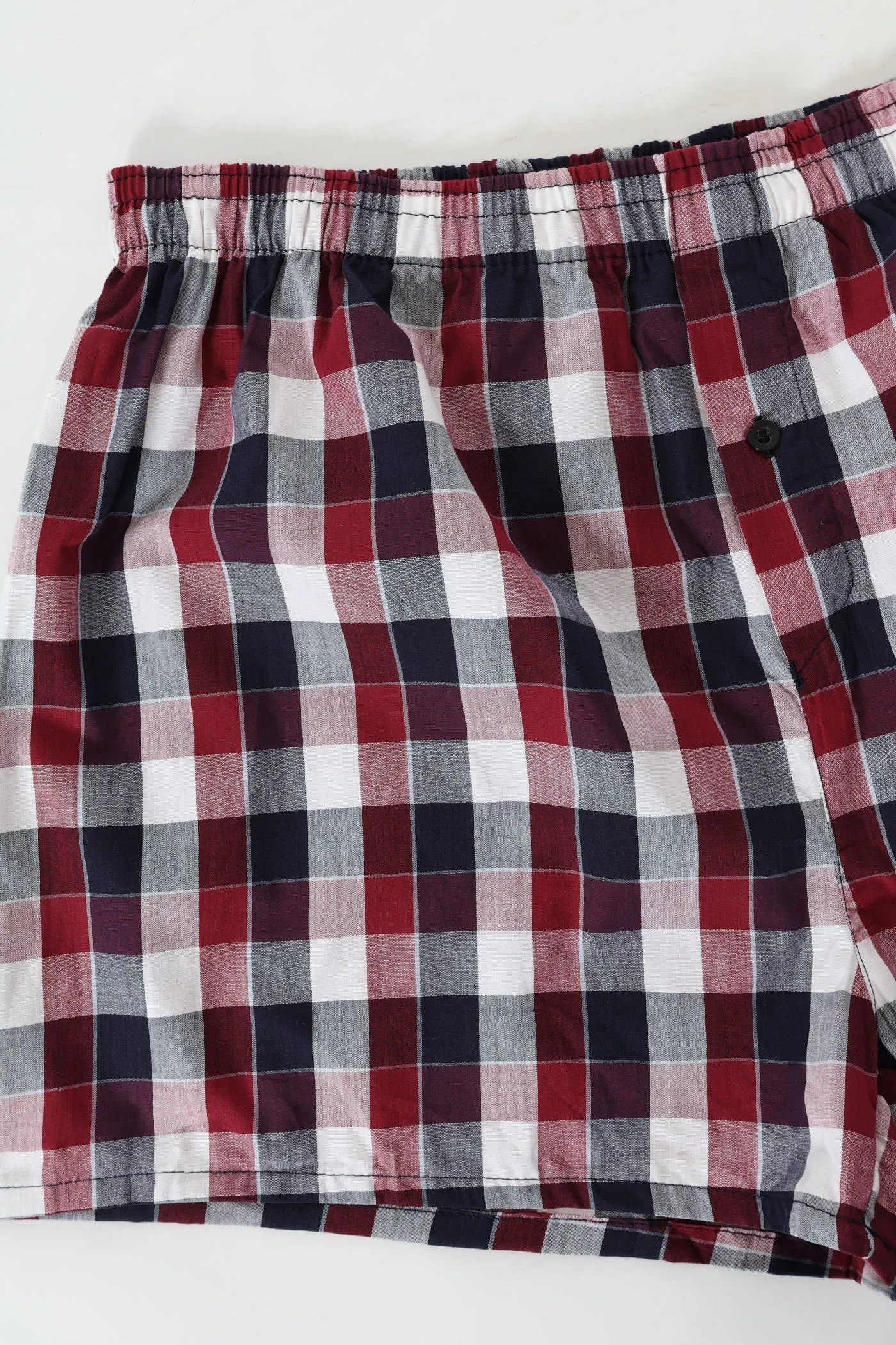 Single Woven Boxer - Red sold by Edgars