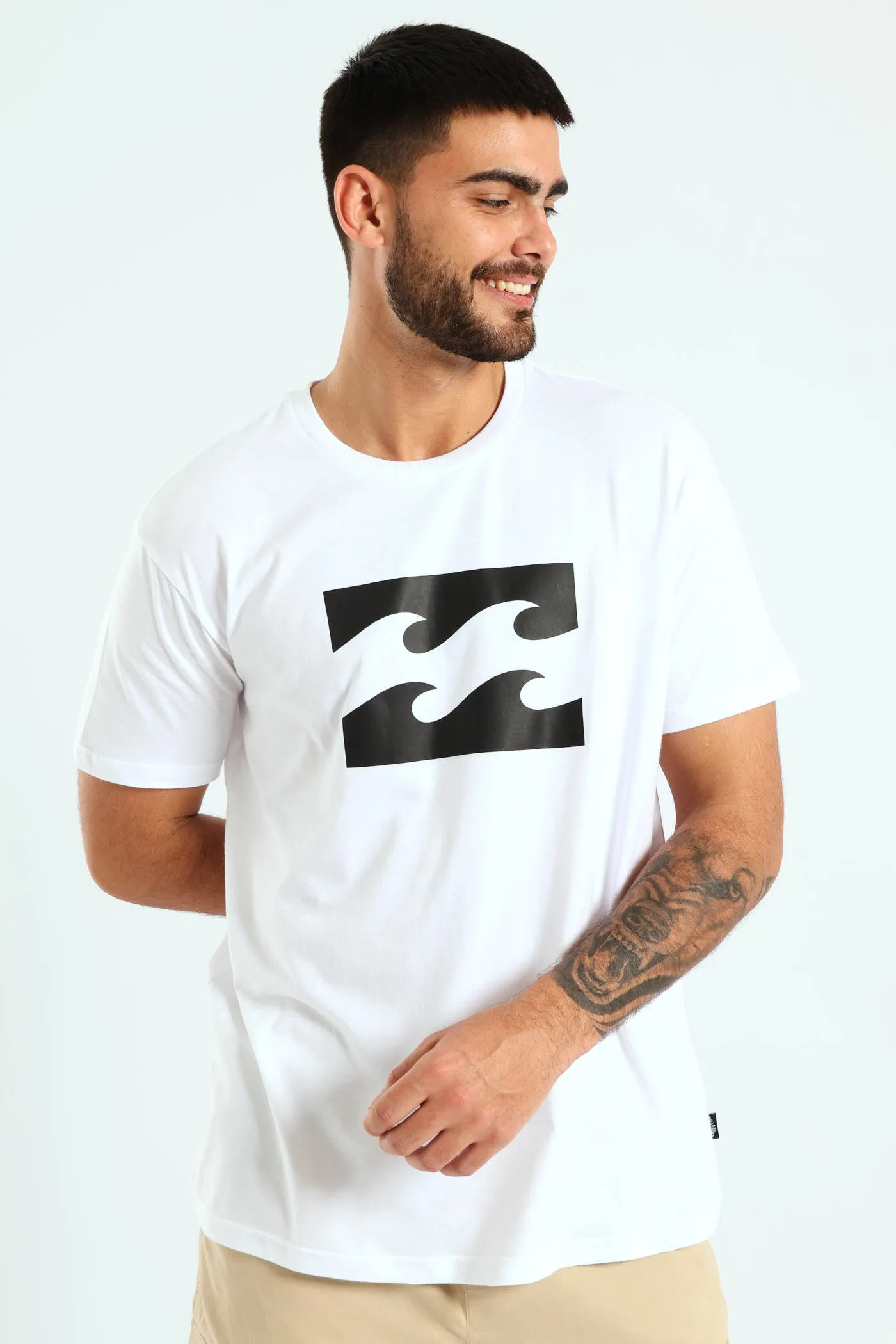 Team Wave Tee - White sold by Edgars