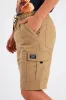 Boys Twill Cargo Shorts - Stone sold by Edgars