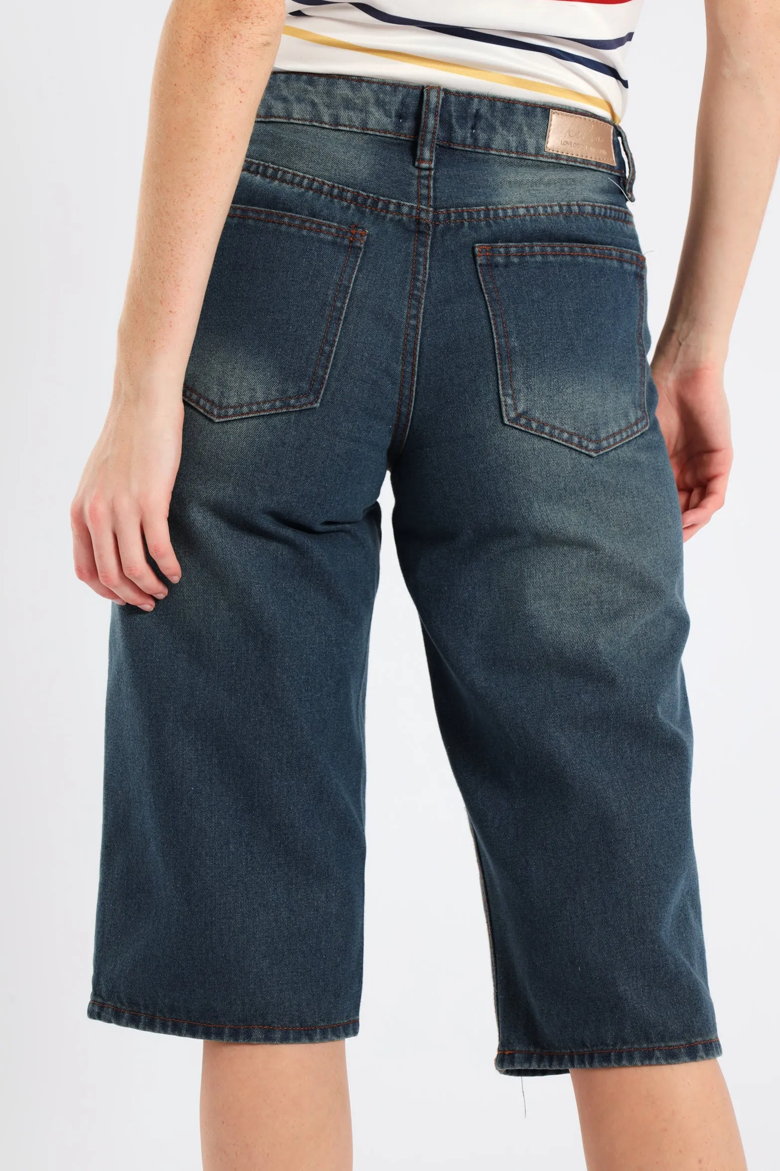 Classic Rigid Jort - Dark Tea Stain sold by Edgars product image thumbnail 2