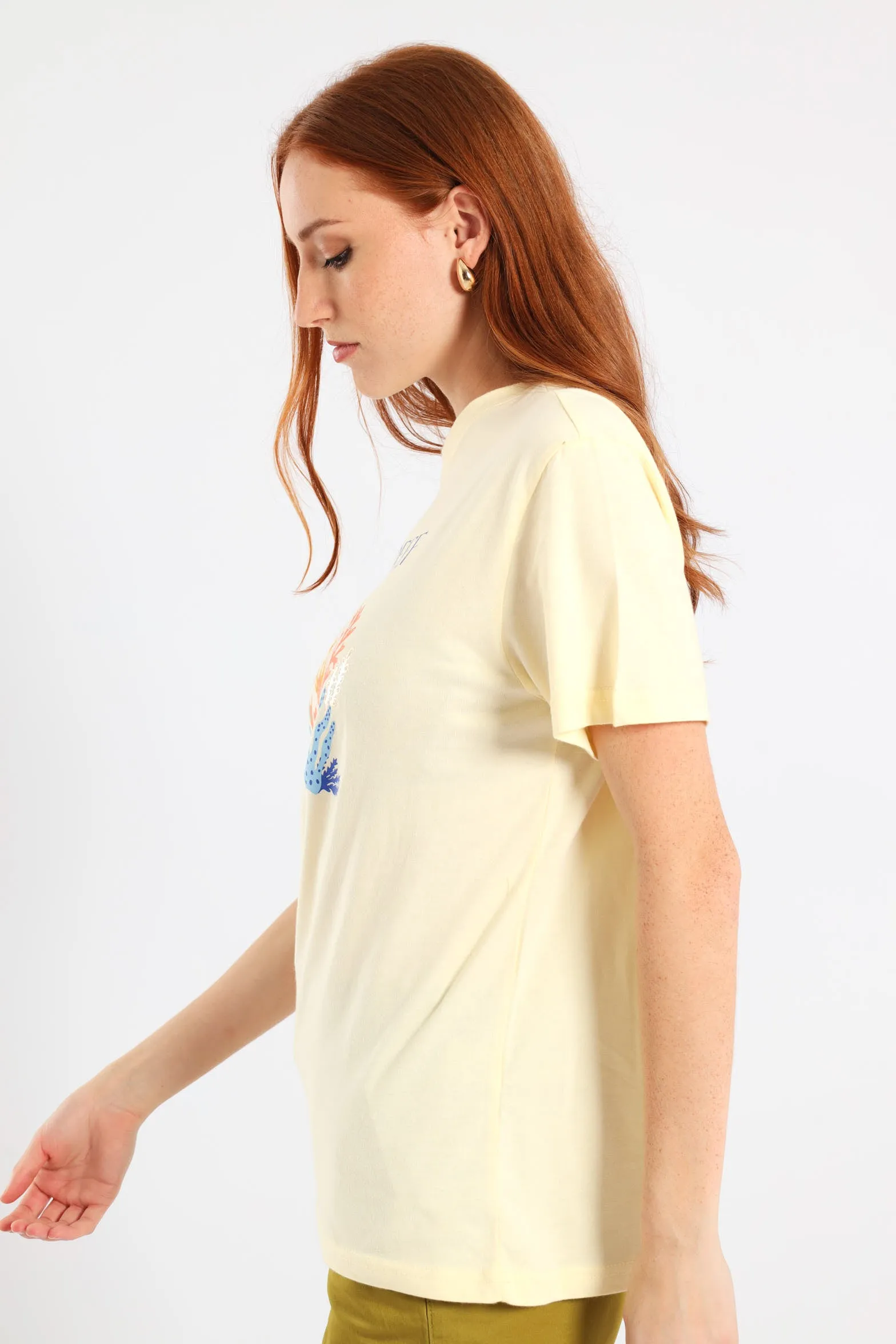 Coral Reef Tee - Pastel Yellow sold by Edgars product image thumbnail 3