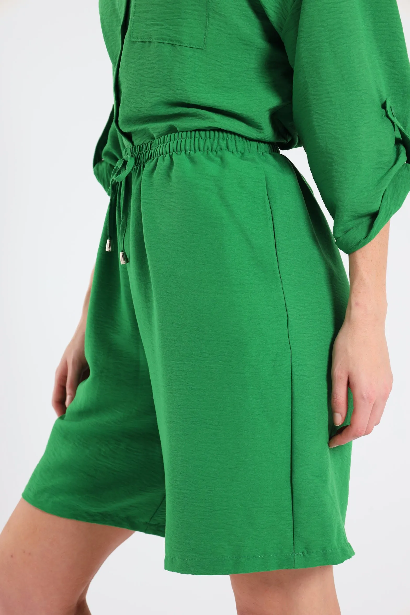Pull-On Mid-Thigh Toggle Shorts - Emerald sold by Edgars product image thumbnail 4