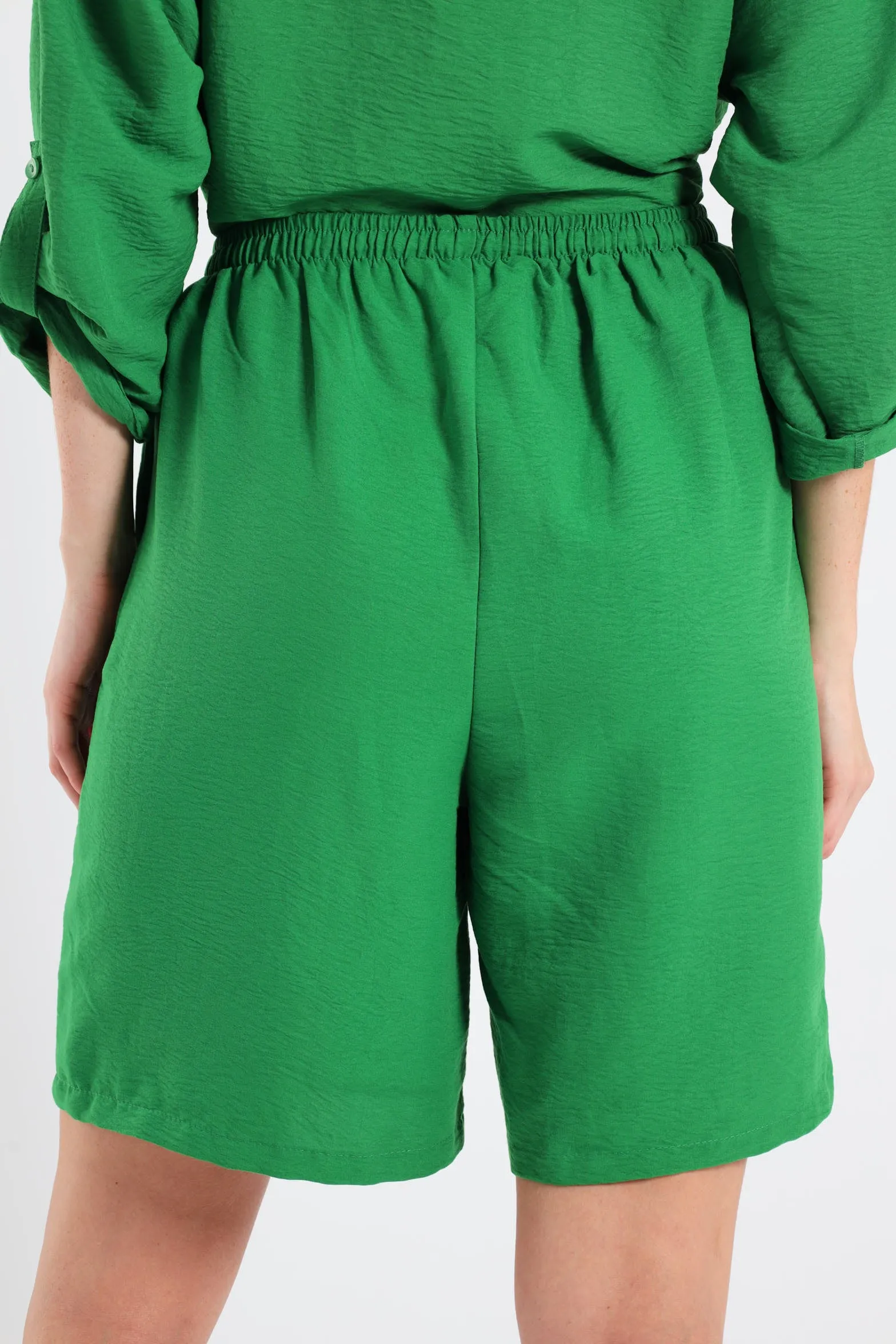 Pull-On Mid-Thigh Toggle Shorts - Emerald sold by Edgars product image thumbnail 5