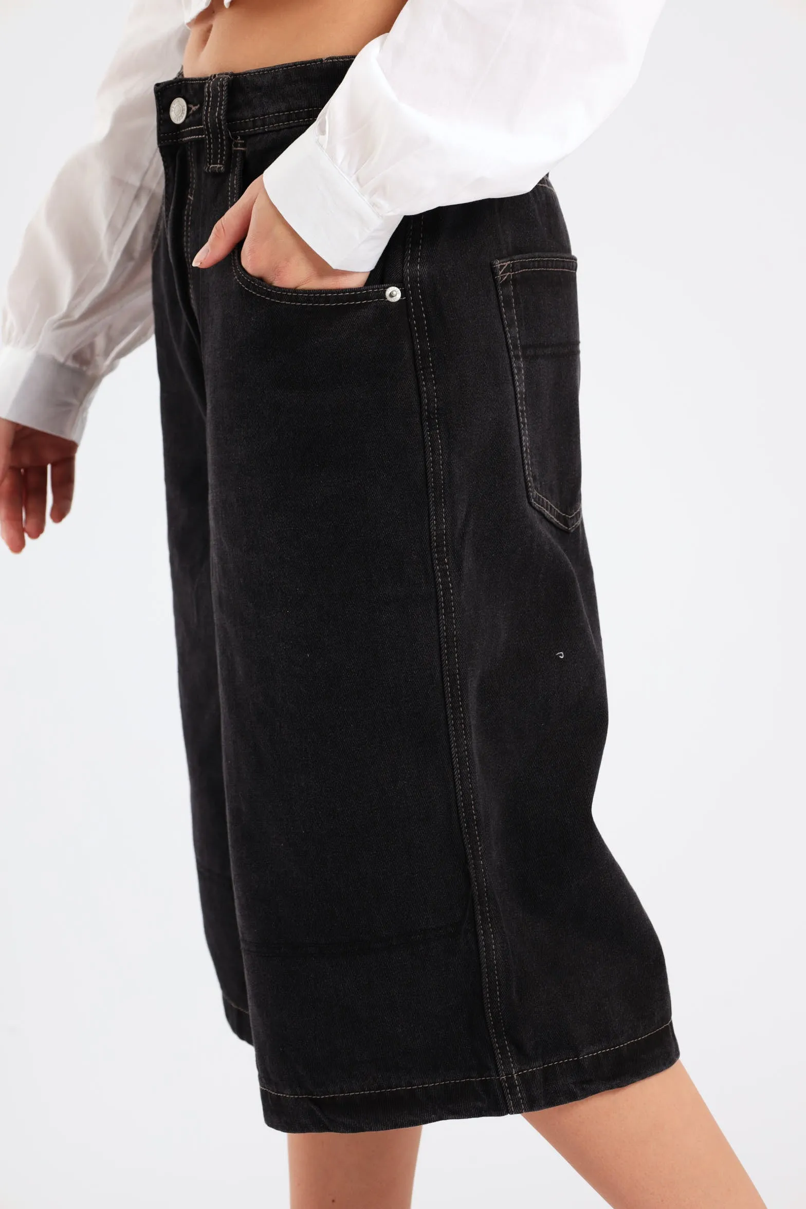 Denim Jort - Black sold by Edgars product image thumbnail 3