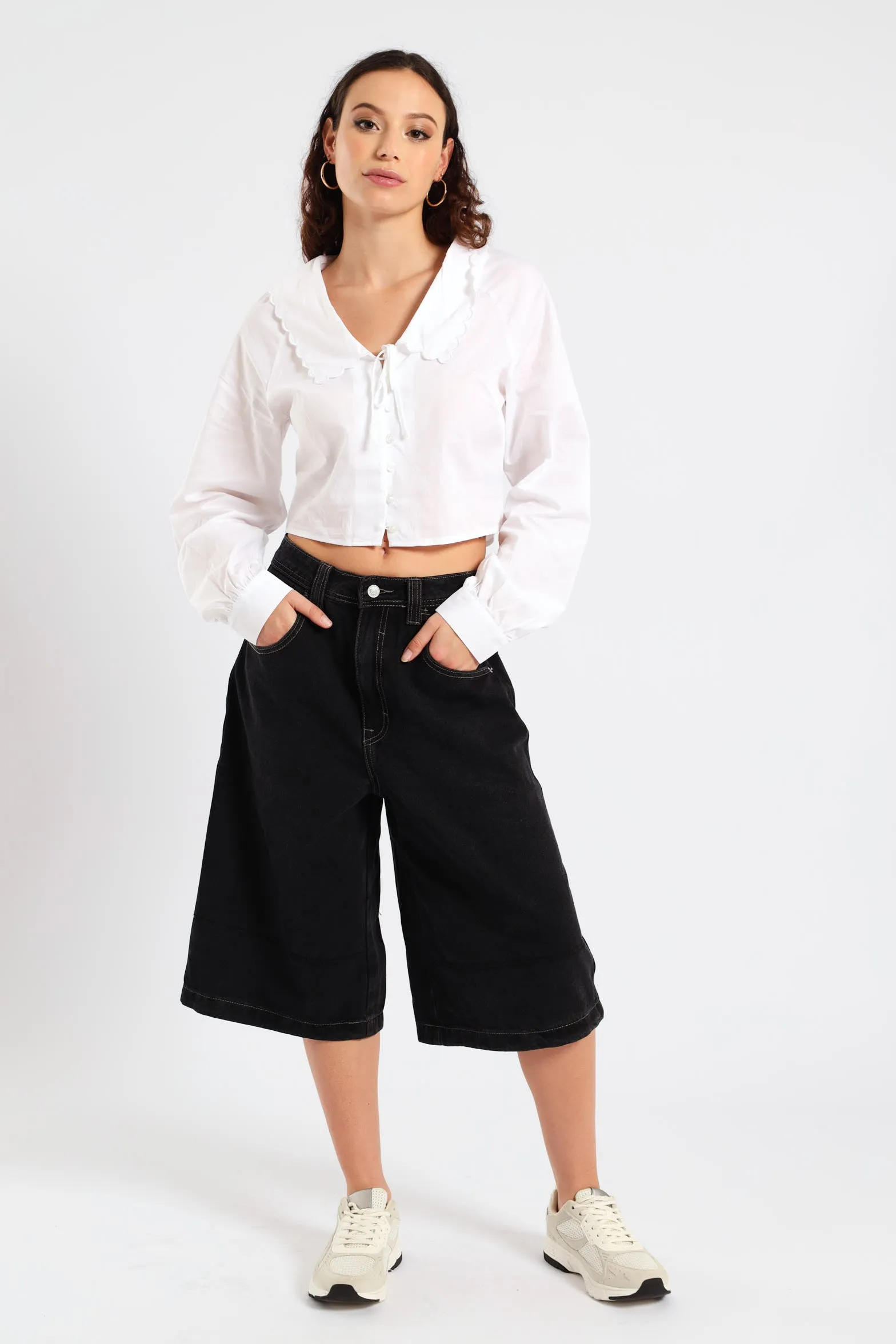 Denim Jort - Black sold by Edgars