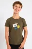 Boys Free Spirit Tee - Fatigue sold by Edgars