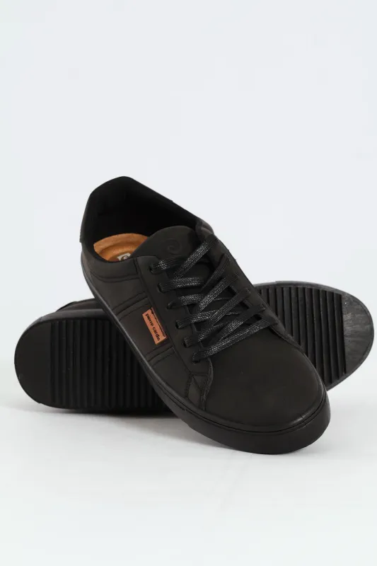 Mono Lace Up Sneaker - Black sold by Edgars