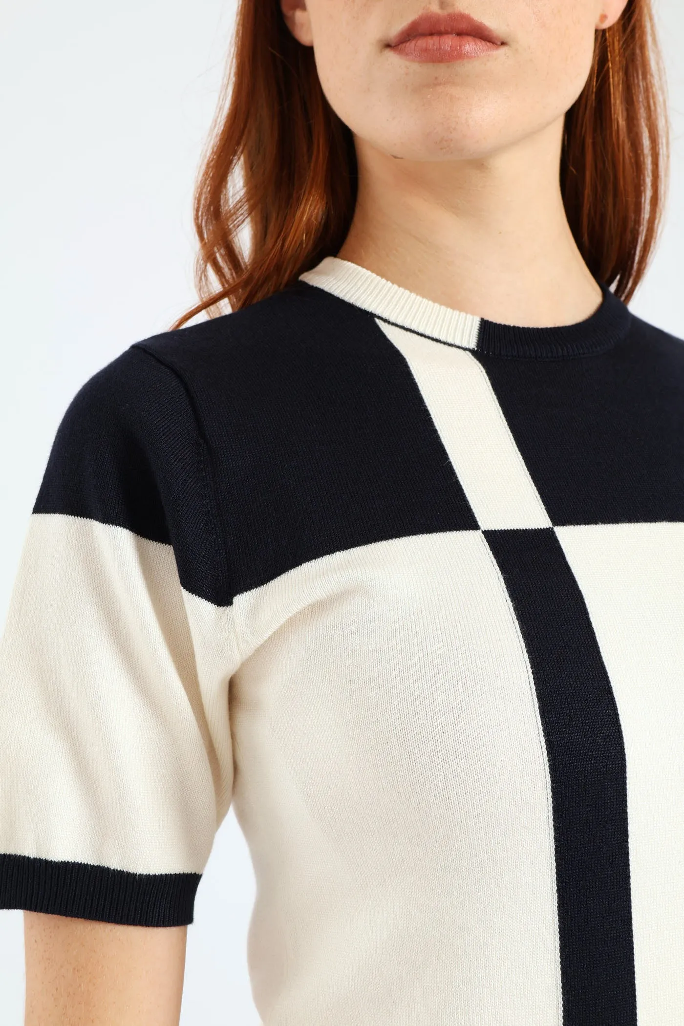 Short Sleeve Monochrome Pullover - Cream sold by Edgars product image thumbnail 5