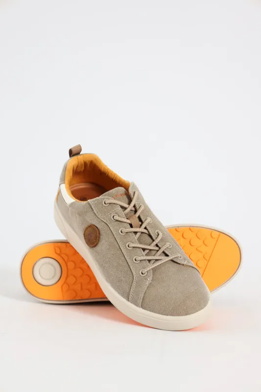 Atlas Comfort Canvas Sneaker - Beige sold by Edgars