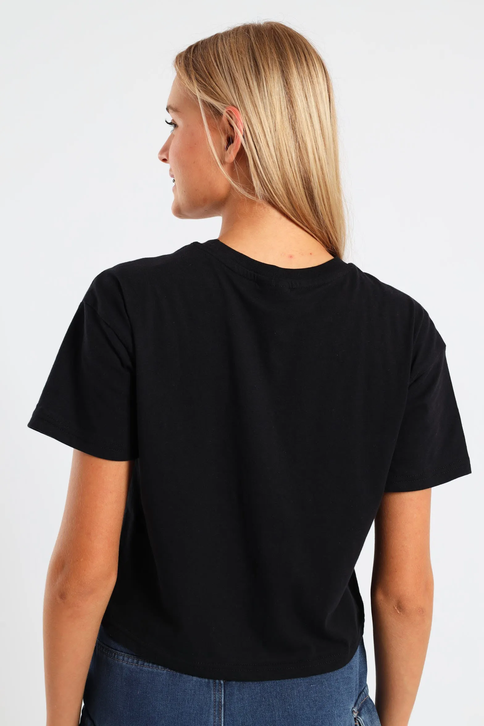 Girls Boxy Teddy Tee - Black sold by Edgars product image thumbnail 4