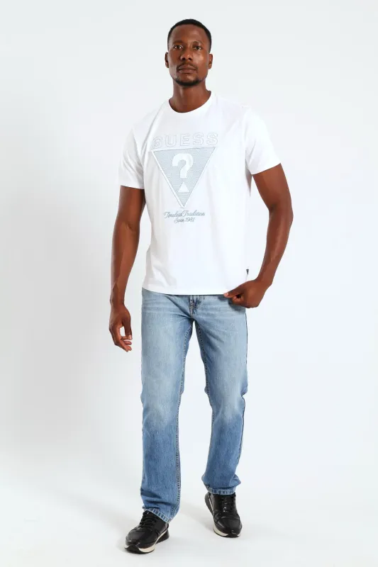 Short Sleeve Basic Timeless Tee - White sold by Edgars