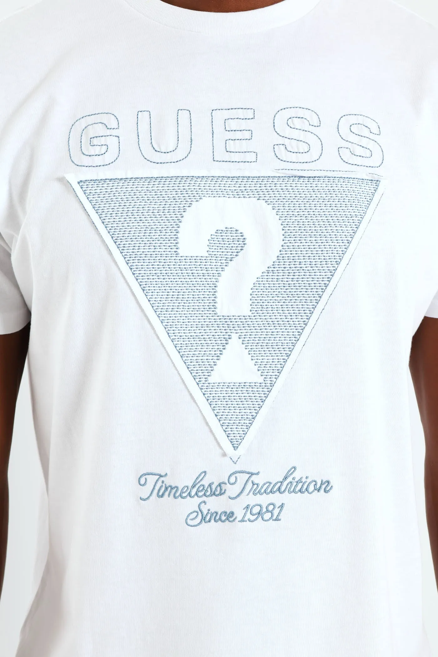 Short Sleeve Basic Timeless Tee - White sold by Edgars product image thumbnail 5