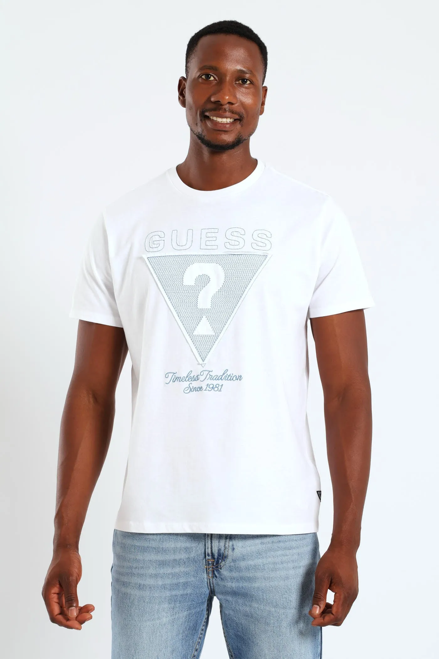 Short Sleeve Basic Timeless Tee - White sold by Edgars product image thumbnail 2