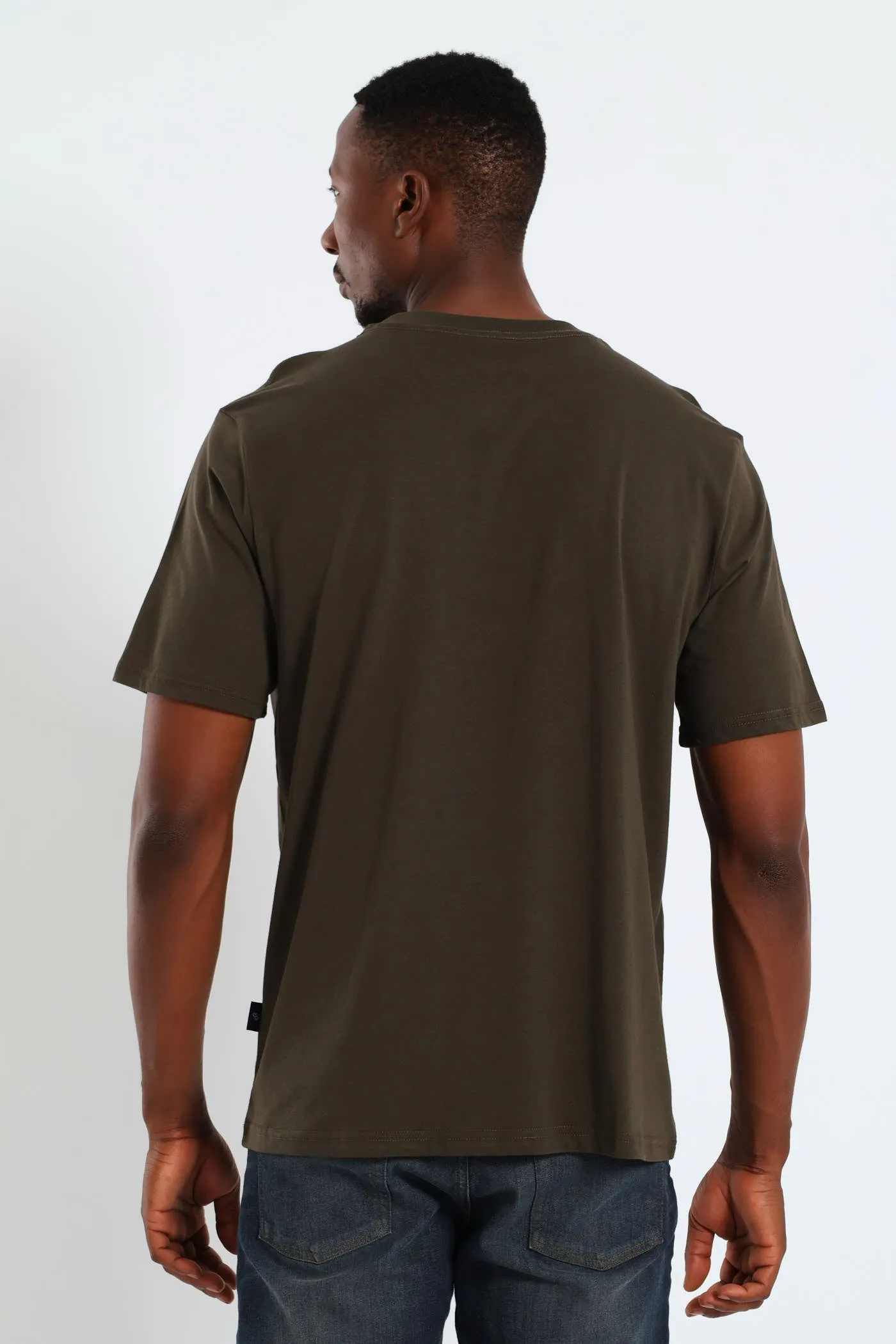 Denim Goods Icon Tee - Fatigue sold by Edgars product image thumbnail 3