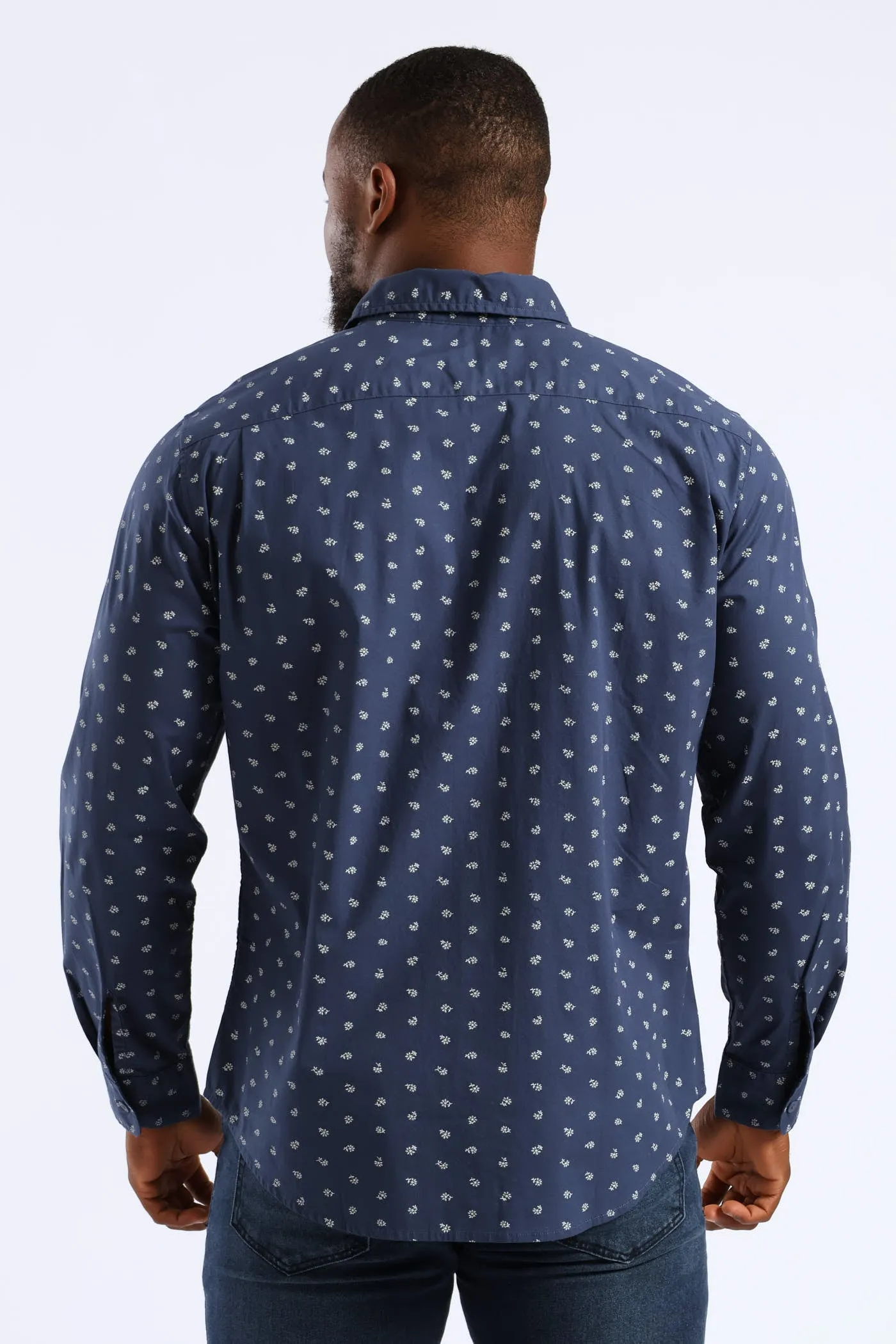 Classic 1 Pocket Shirt - Navy sold by Edgars product image thumbnail 4