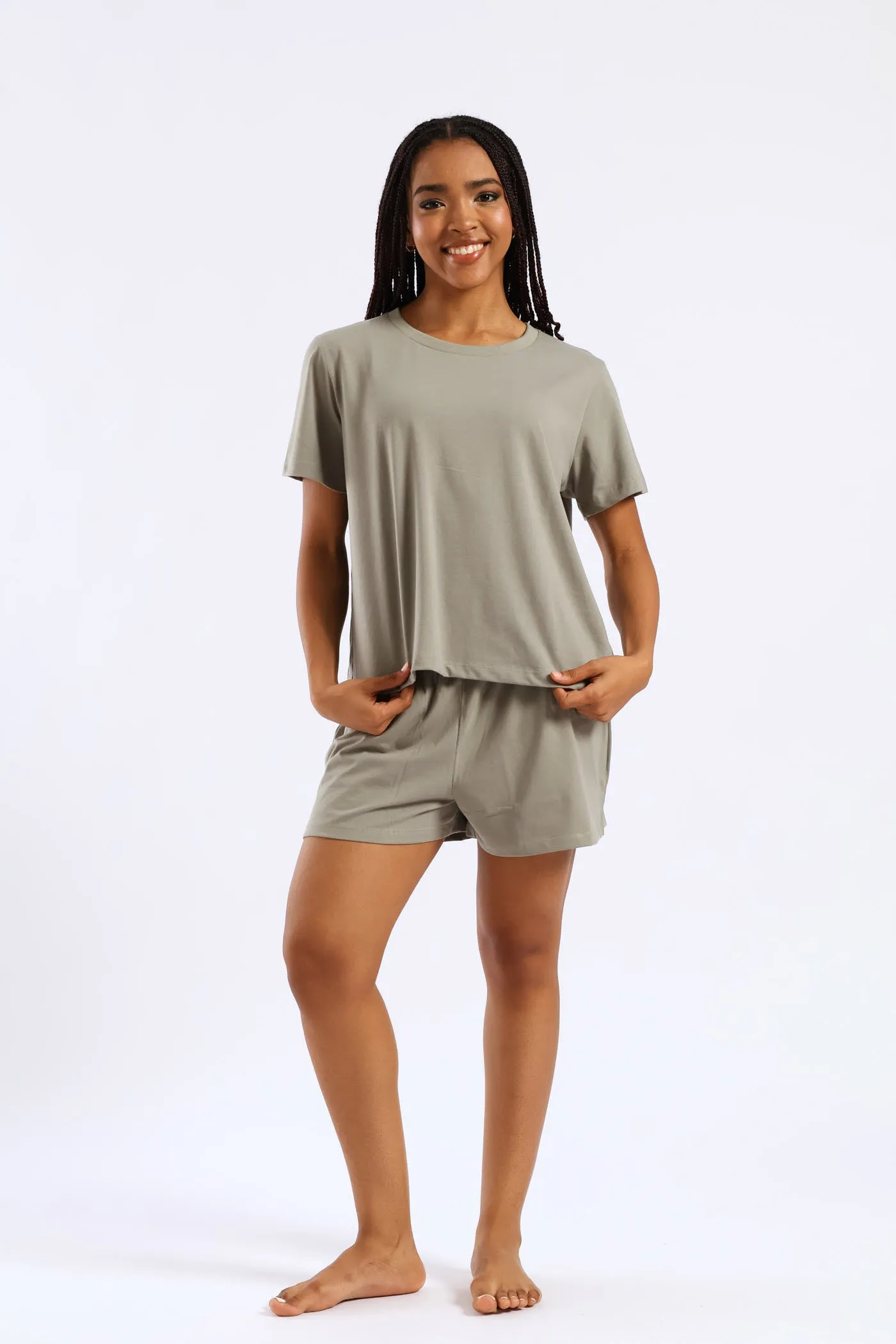 Knit Short Sleep Set - Fatigue sold by Edgars product image thumbnail 3
