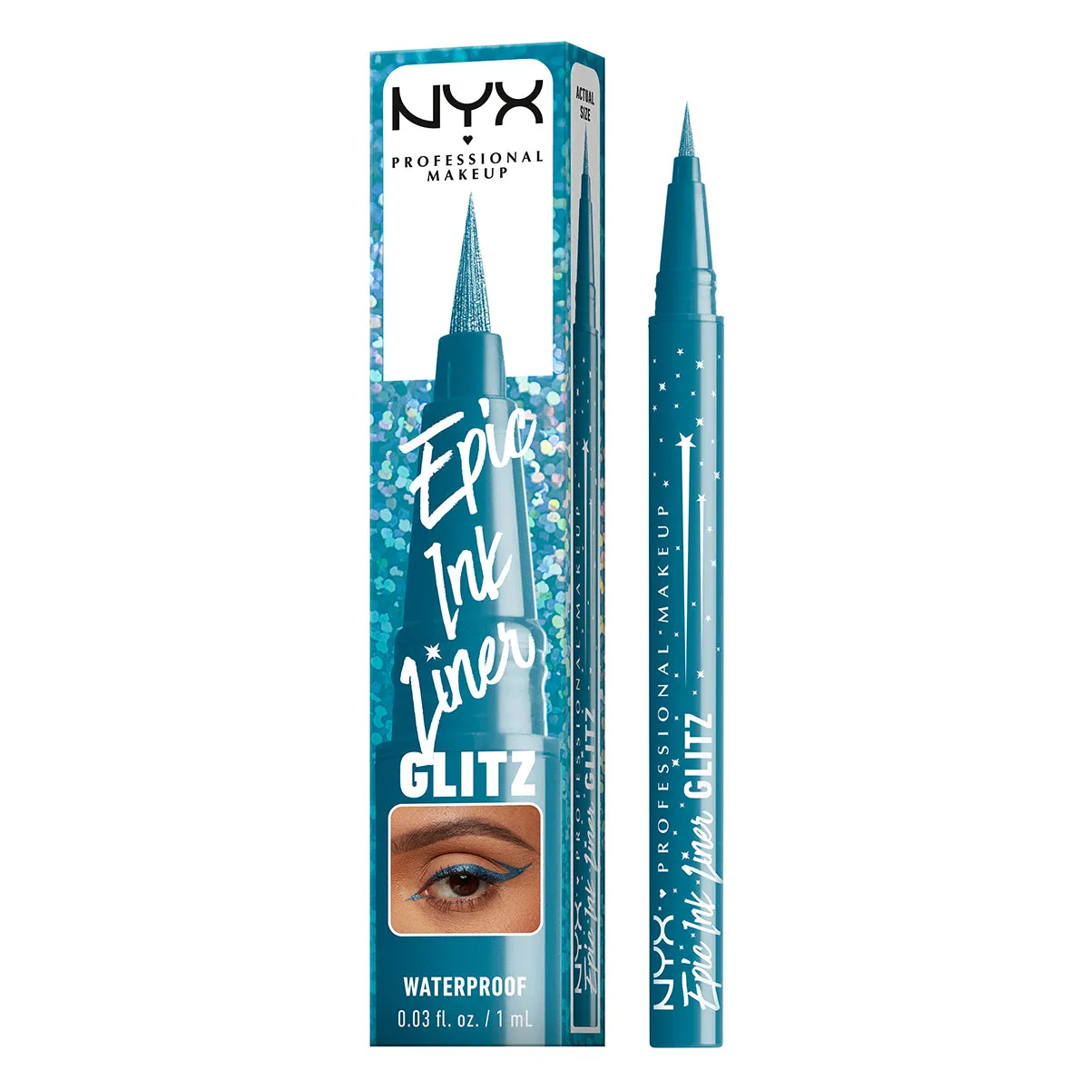 Epic Ink Glitz Waterproof Liquid Eyeliner sold by Edgars product image thumbnail 4