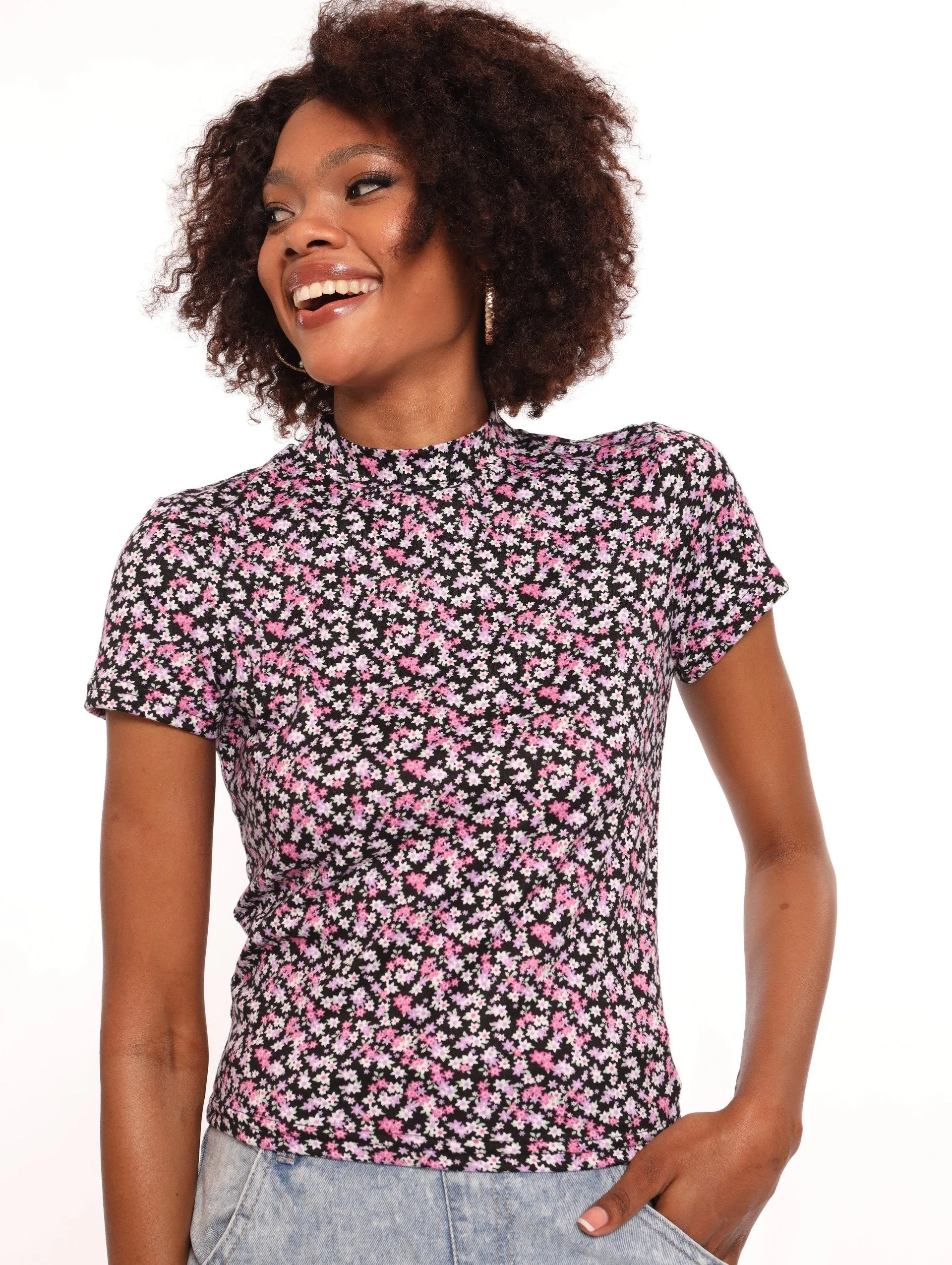 Ladies Printed Tee sold by Edgars