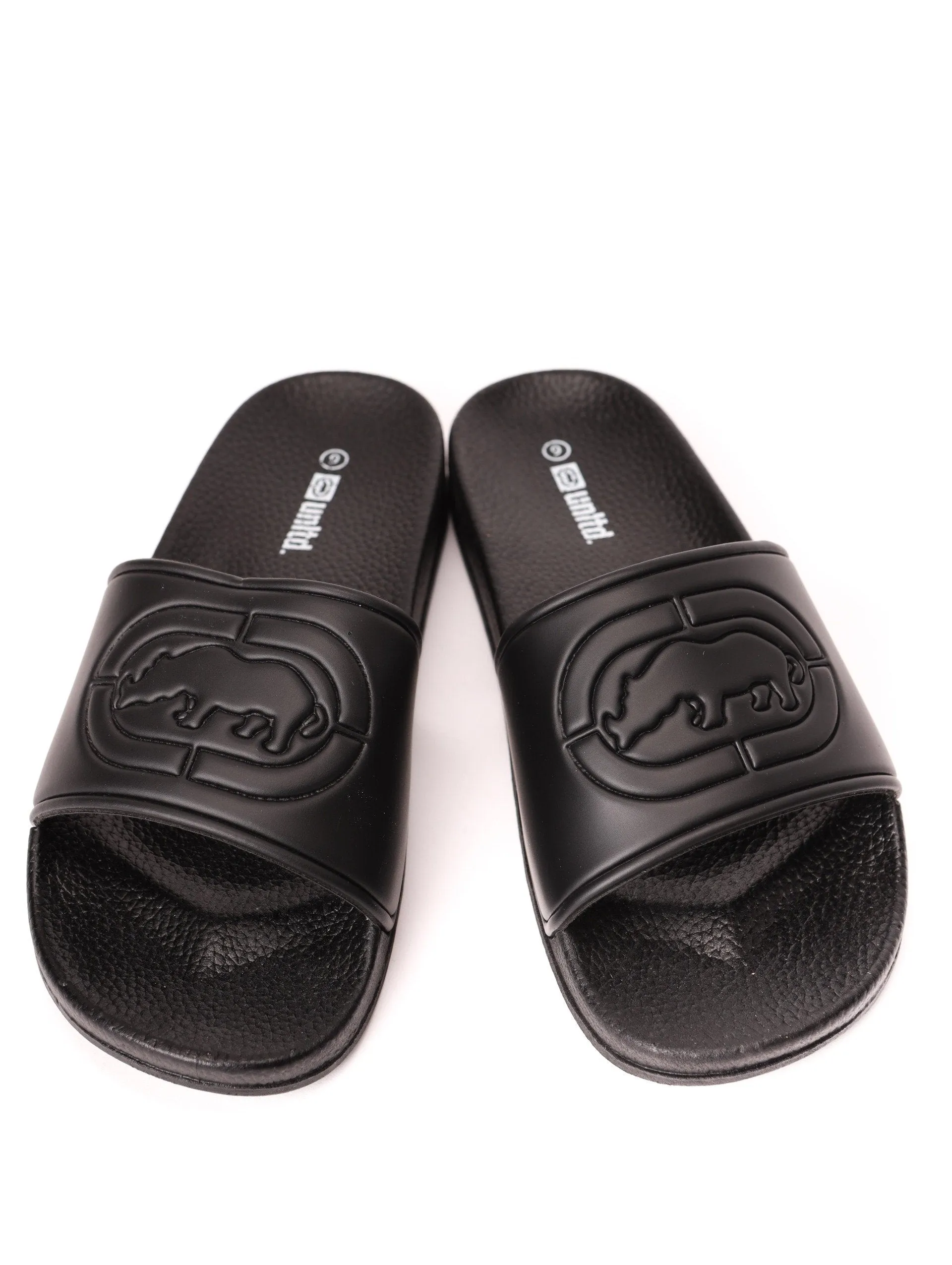 Men's Pool Slide Tonal Sandal - Black sold by Edgars