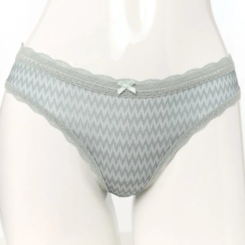 Ladies Gemetric Panty - Medium Grey sold by Edgars 