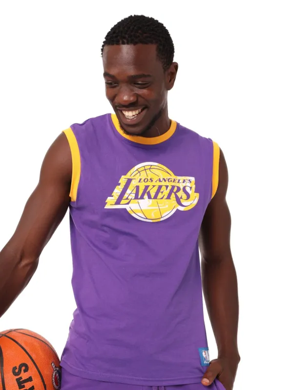 Men's Lakers Fly Squad Vest-Purple sold by Edgars 