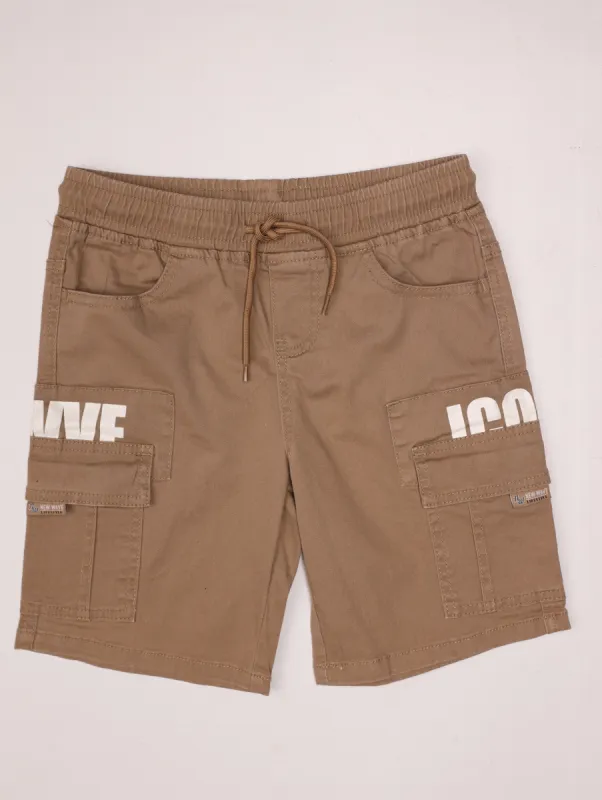 Boys Cargo Short - Stone sold by Edgars 