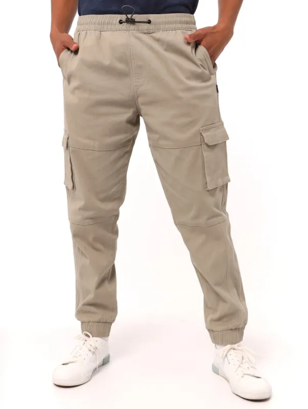 Men's Utility Cargo Jogger - Khaki sold by Edgars 