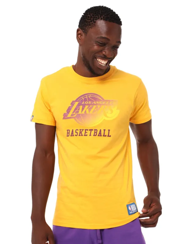 Men's Lakers Ombre Tee- Yellow sold by Edgars 