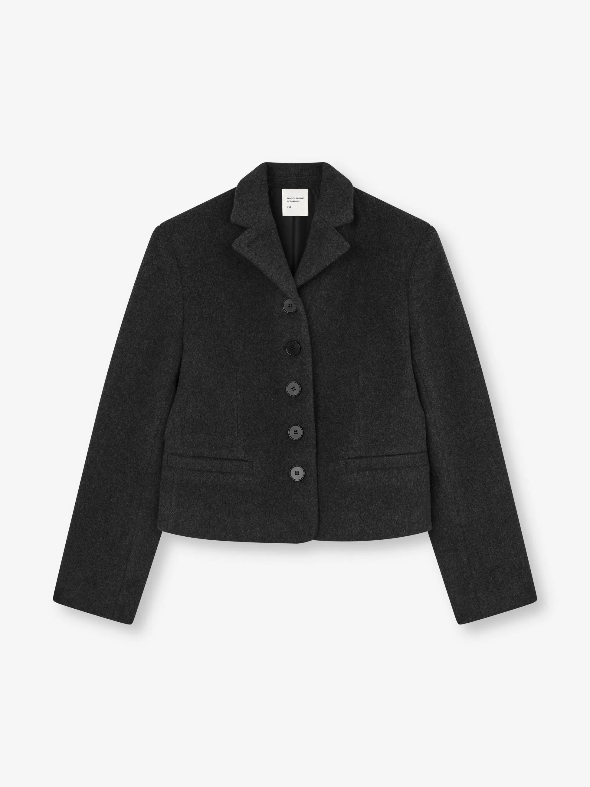 Women's Short Blazer - Black sold by People’s Republic of Cashmere product image thumbnail 5