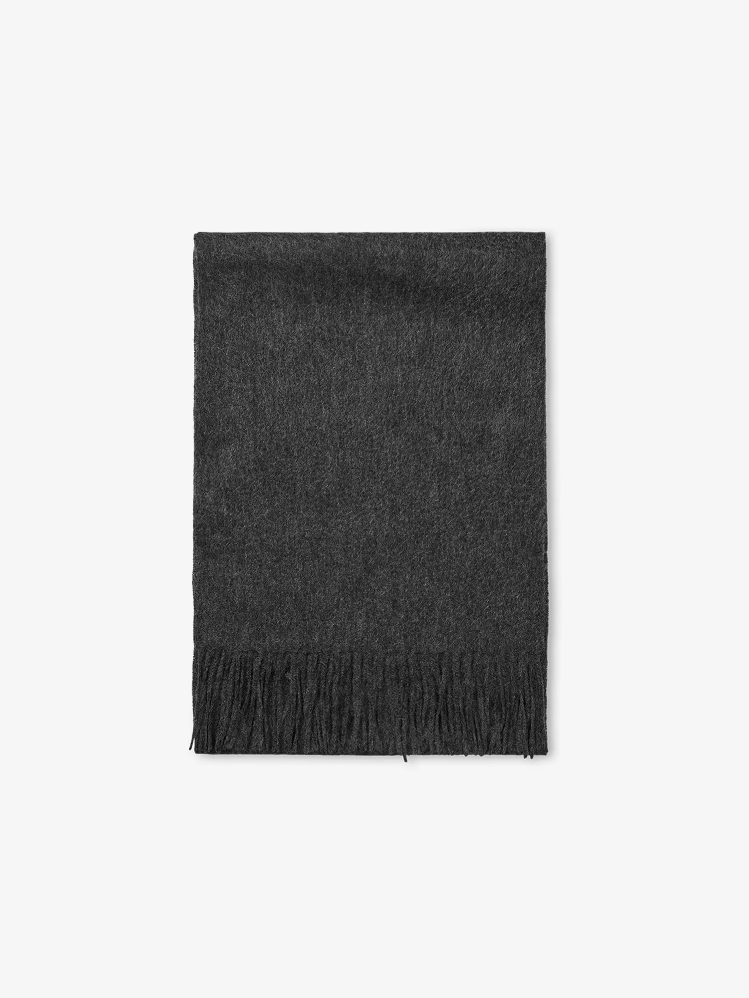 Cashmere Woven Scarf - Dark Grey sold by People’s Republic of Cashmere product image thumbnail 3