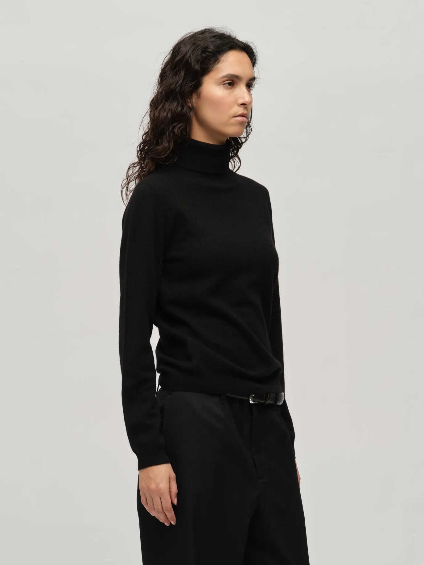 Women's Turtleneck - Black sold by People’s Republic of Cashmere product image thumbnail 2