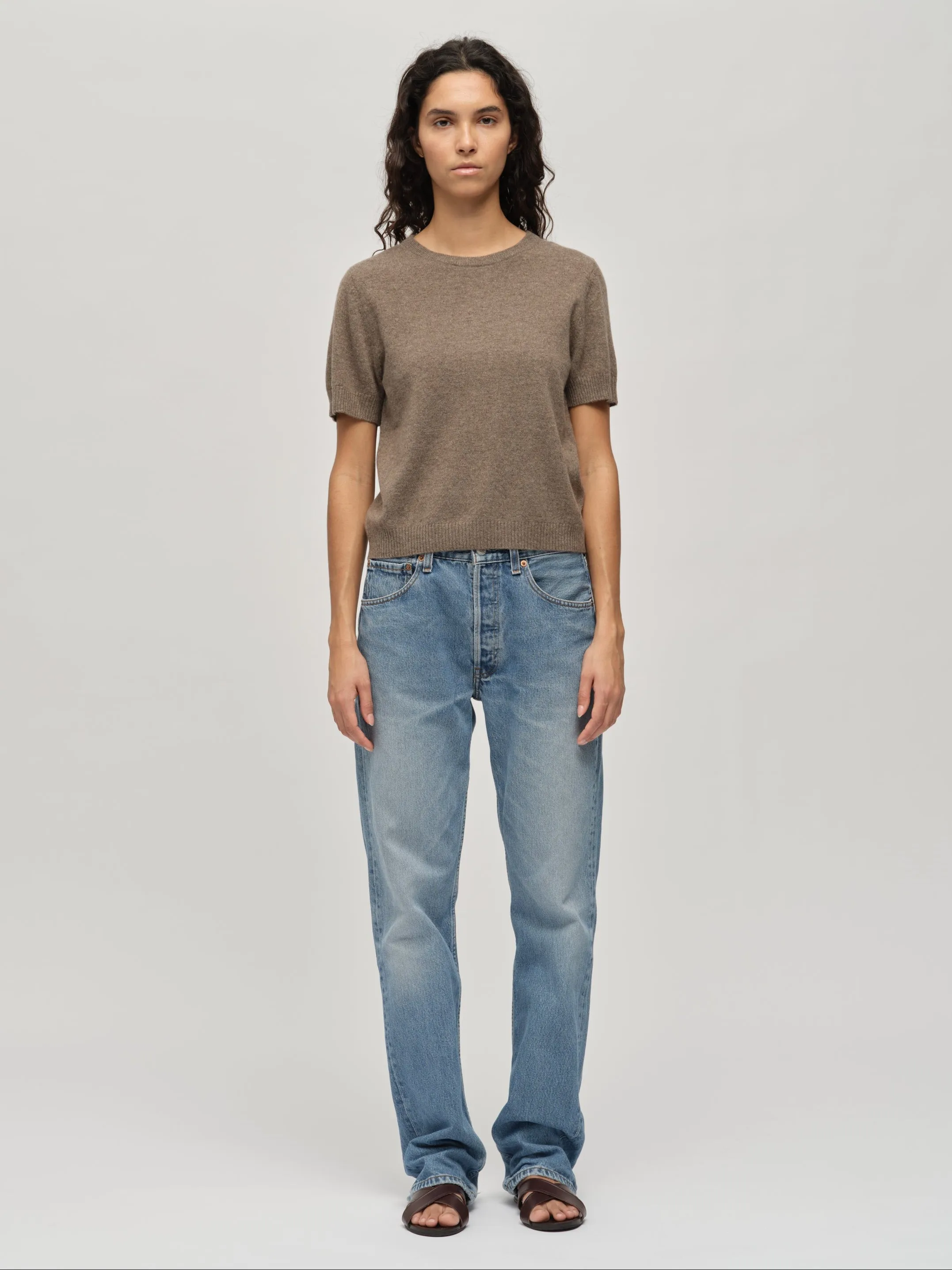 Women's Blouse - Truffle sold by People’s Republic of Cashmere