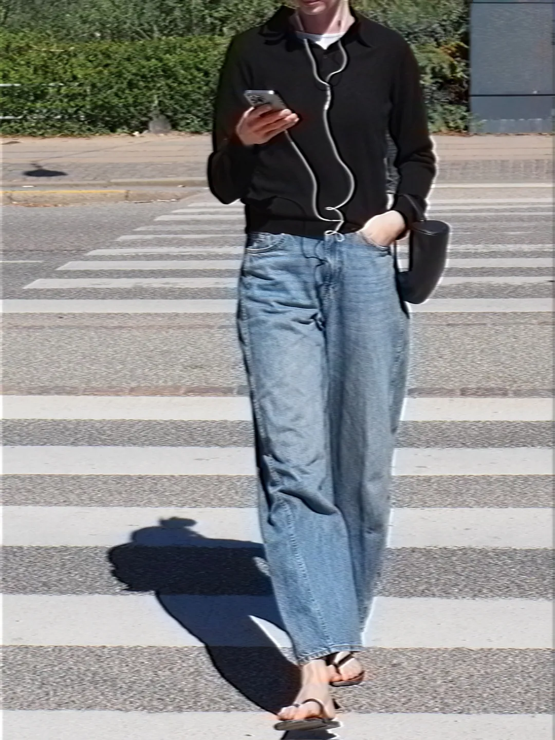 Original Polo - Black sold by People’s Republic of Cashmere product image thumbnail 2
