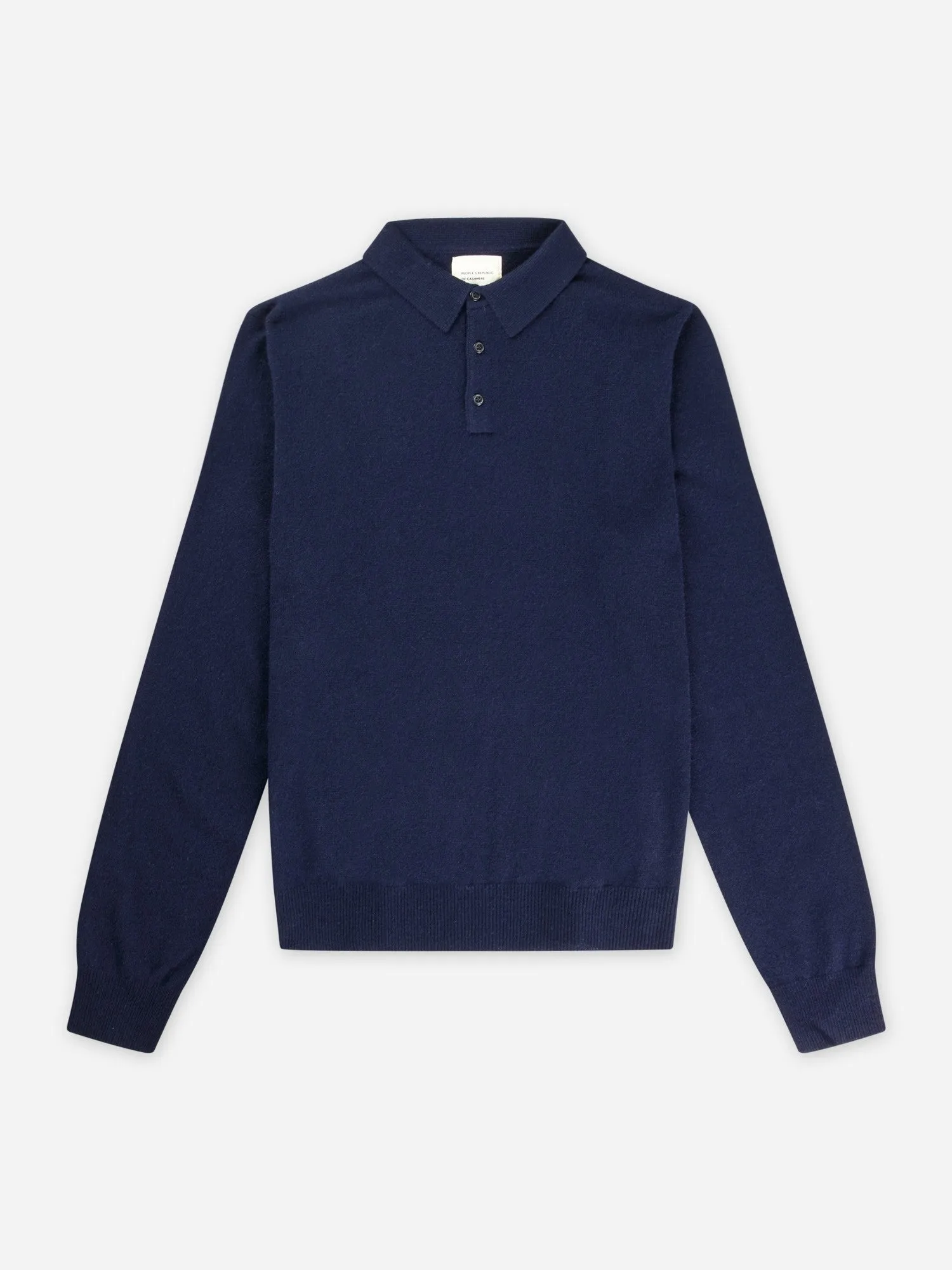 Original Polo - Navy Blue sold by People’s Republic of Cashmere product image thumbnail 5
