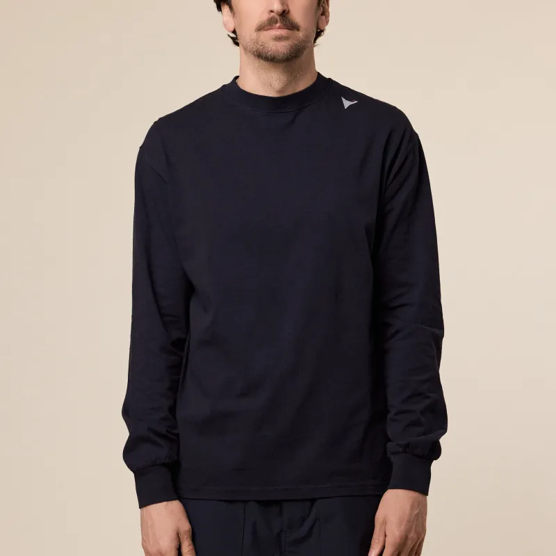 Roa Hiking - Logo T-Shirt Long Sleeve - Washed Black made by Roa Hiking