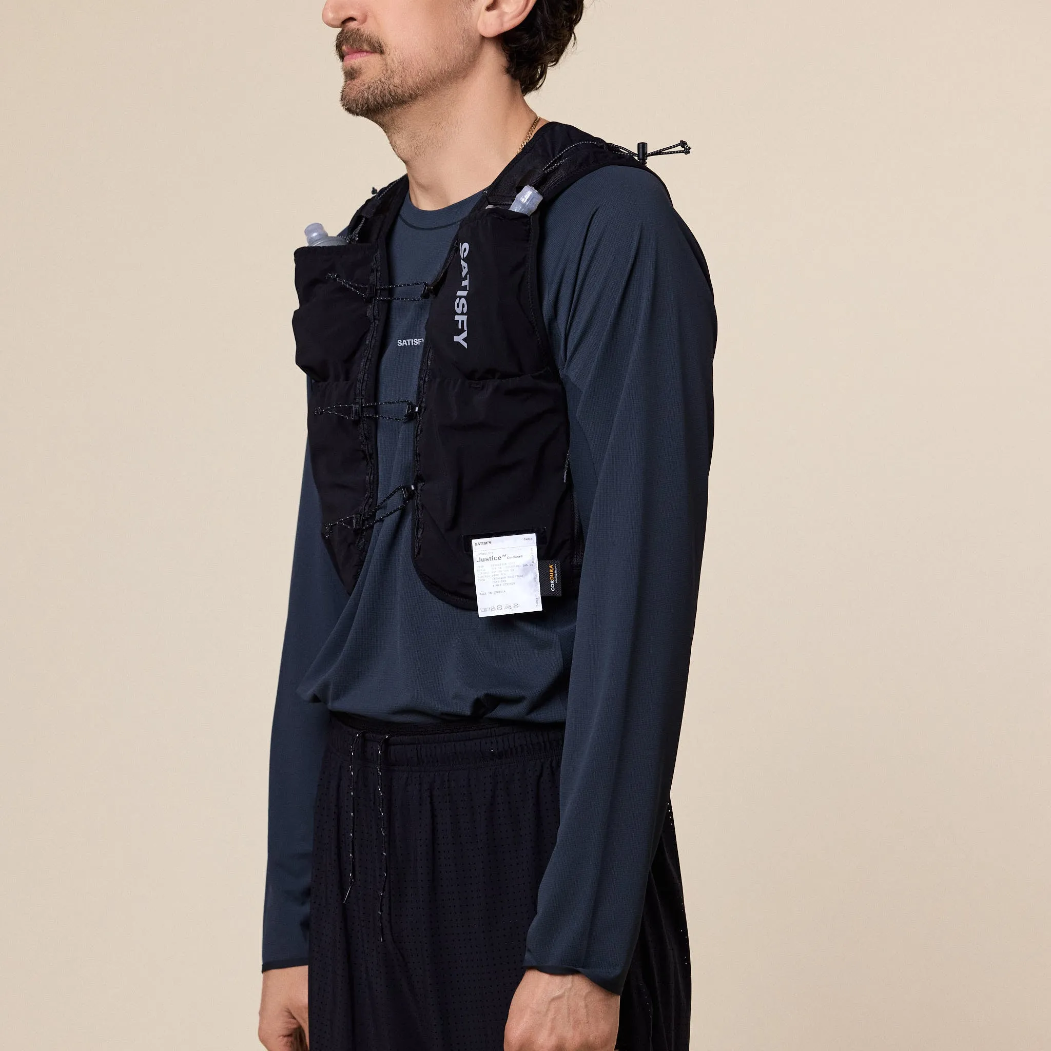 Satisfy Running - Justice™ Cordura® 5L Hydration Vest - Black sold by This Thing Of Ours product image thumbnail 5