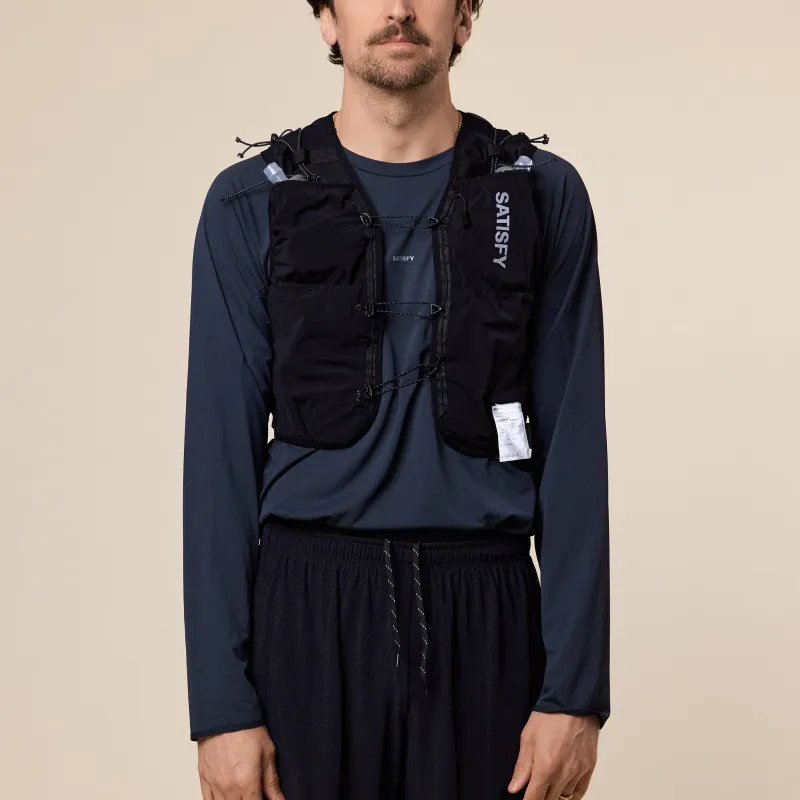 Satisfy Running - Justice™ Cordura® 5L Hydration Vest - Black made by Satisfy Running
