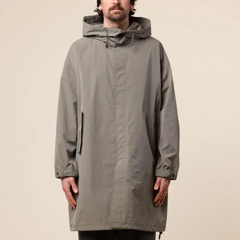 Still by Hand - Nylon Parka - Khaki made by STILL BY HAND